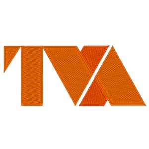 May include: Orange and red geometric logo with the letters "TVA" in a stylized font.