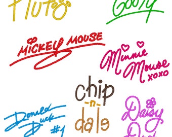 All Star Pack - Autograph Design for Machine Embroidery
