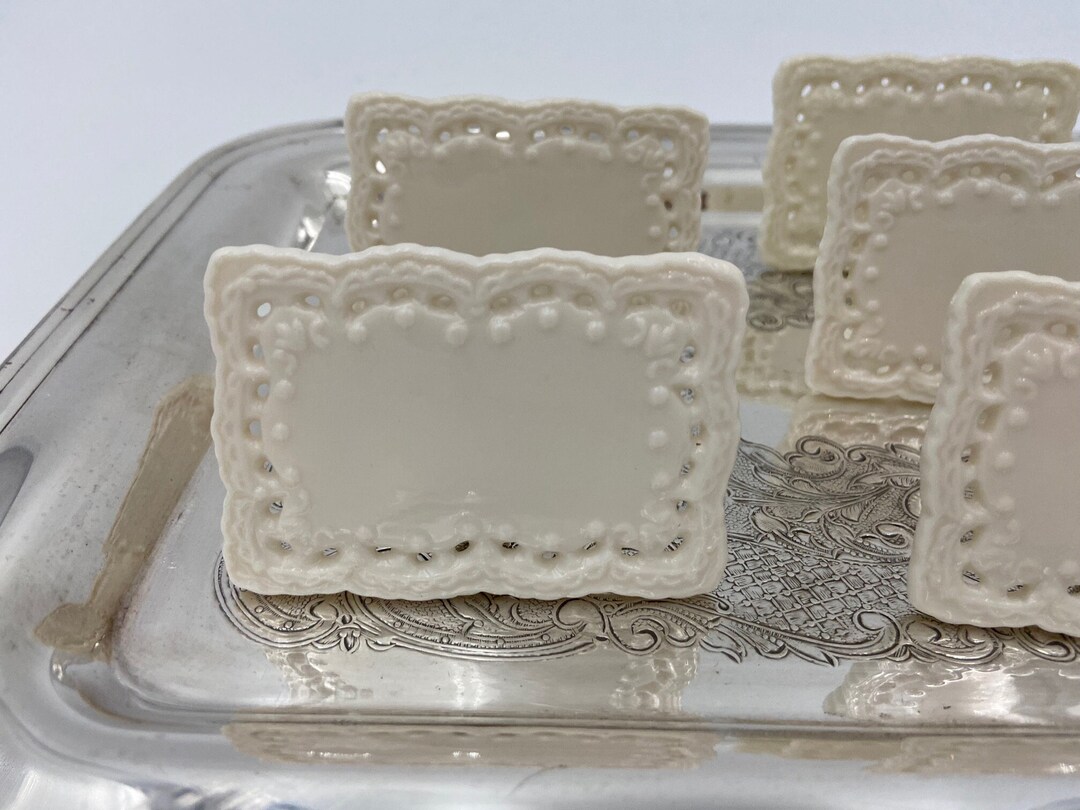 Porcelain Name Plates for Dinner Table Seatings. Bone China Etsy