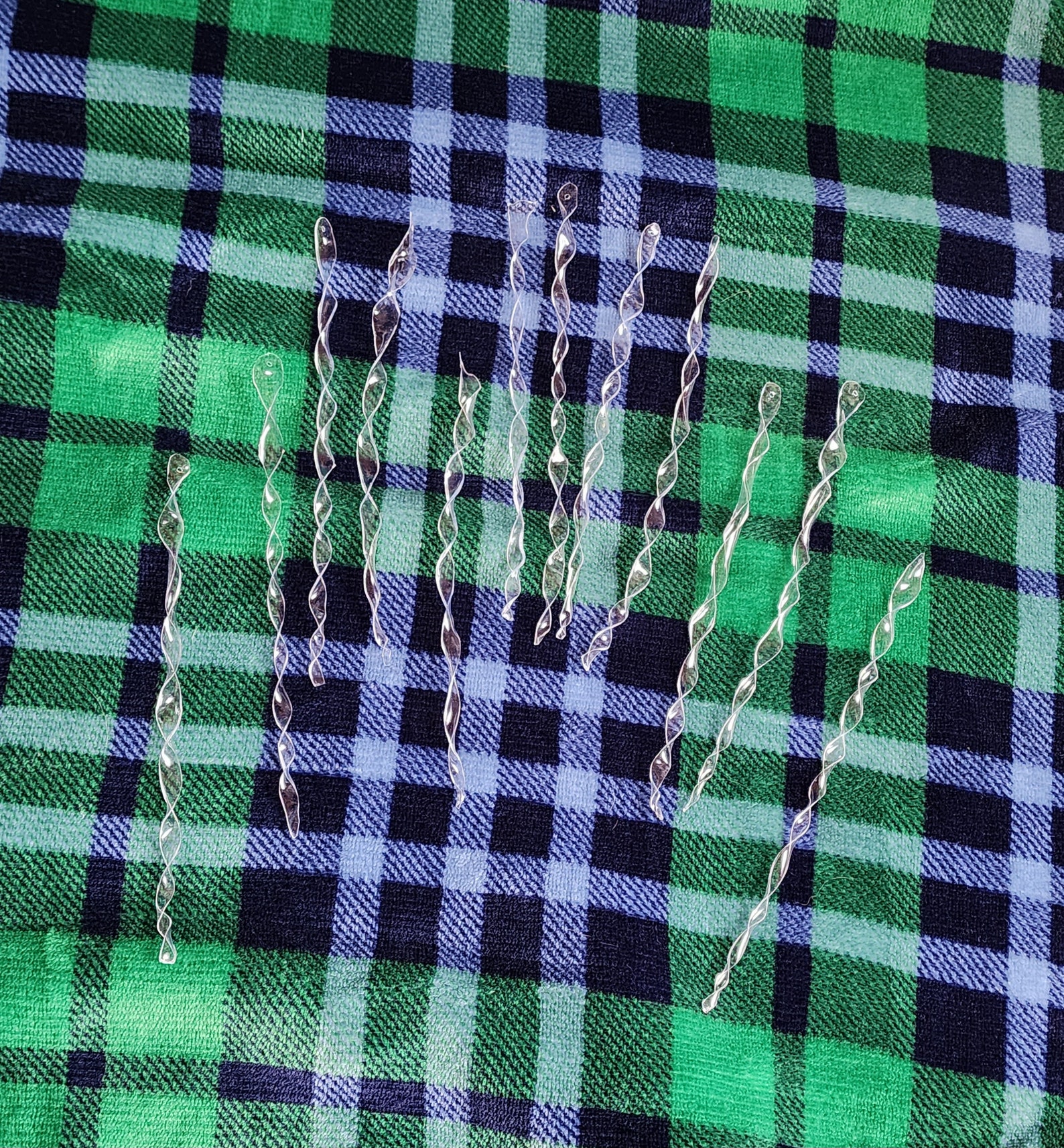 Handmade Icicles From Recycled Plastic Etsy