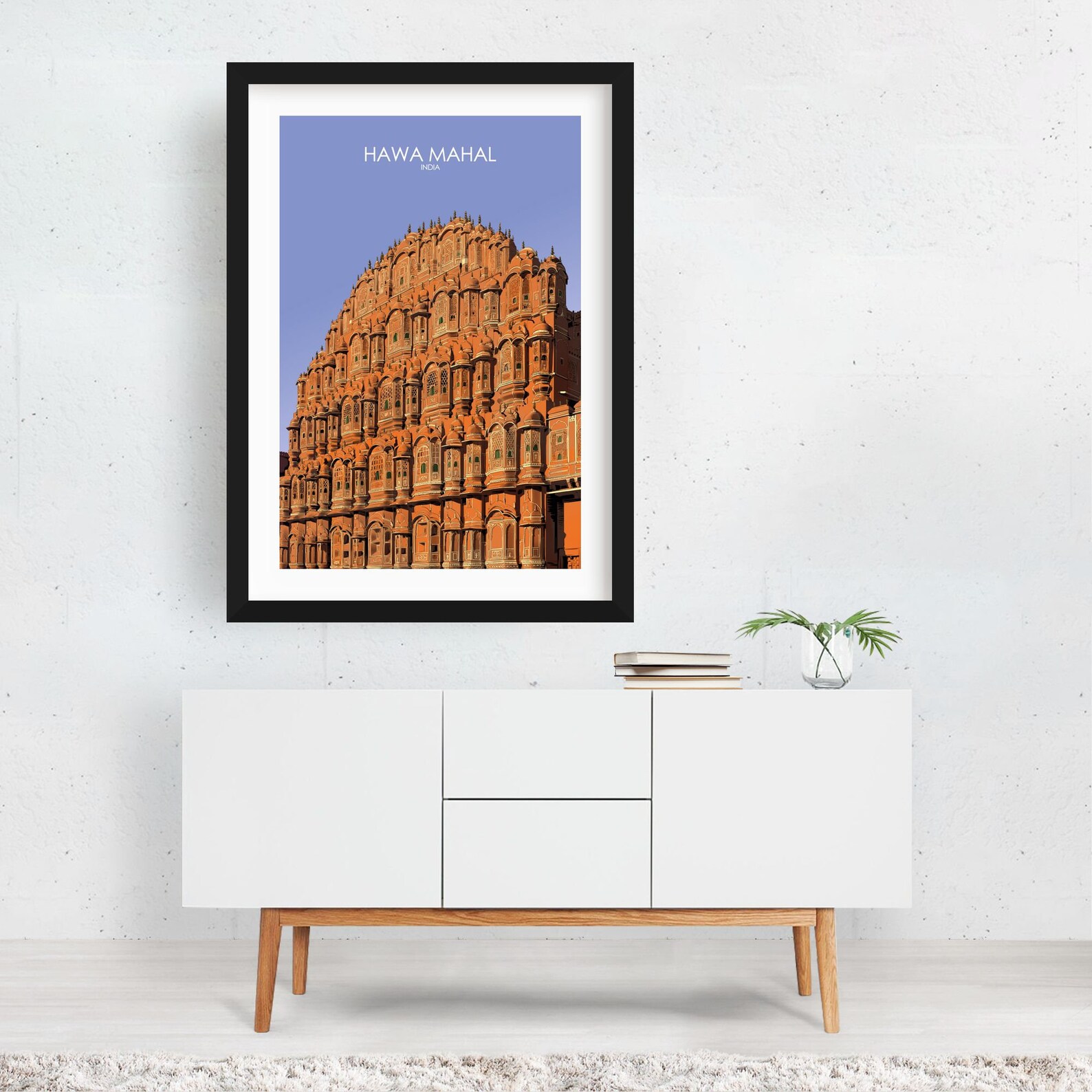 Jaipur Print Jaipur Wall Art Jaipur Poster India Print Etsy