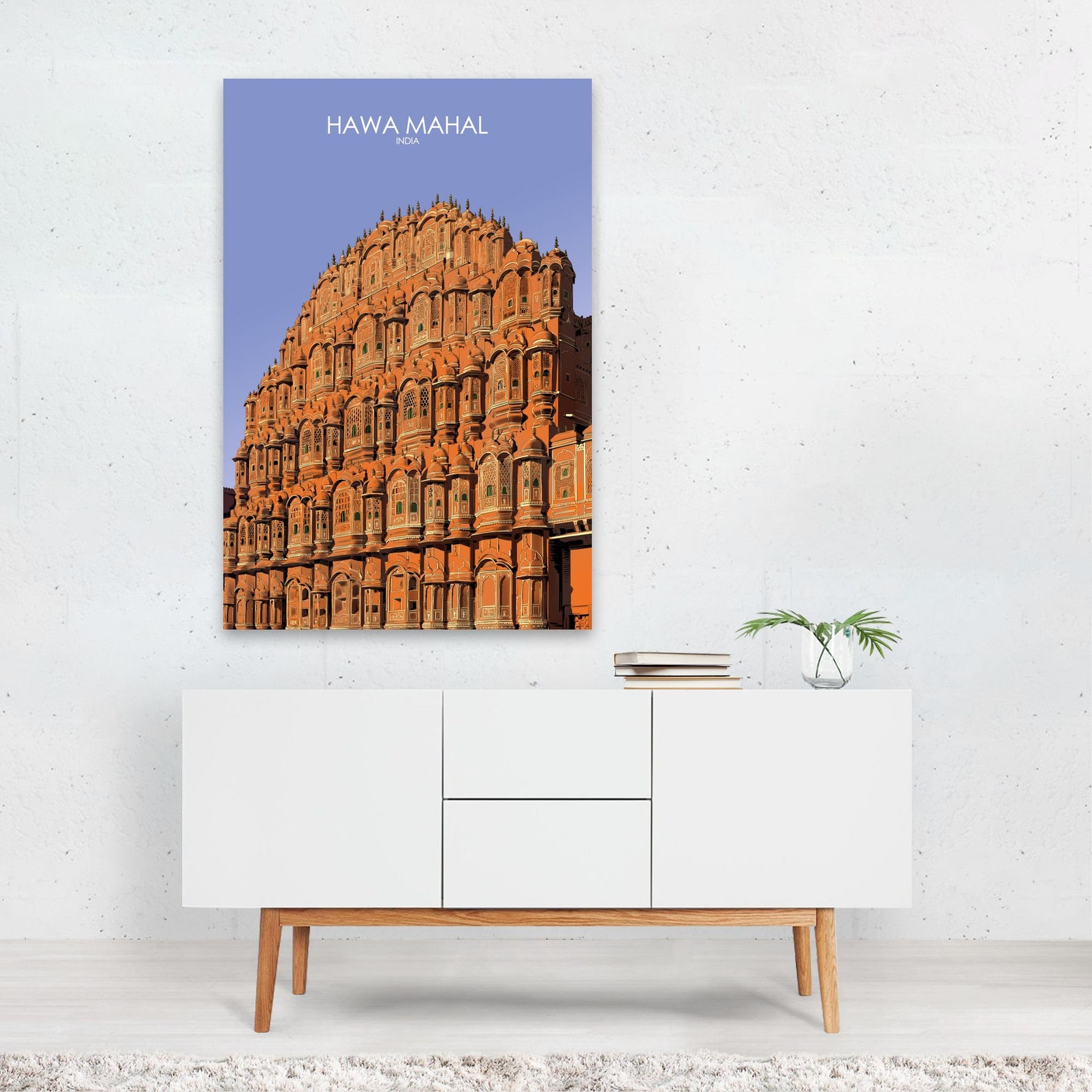 Jaipur Print Jaipur Wall Art Jaipur Poster India Print Etsy
