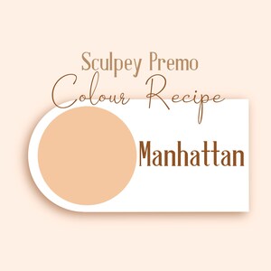 Ricetta colorata per argilla polimerica, Manhattan, Ricetta Sculpey Premo, Ricetta colorata, Miscelazione dell'argilla polimerica, Strumento per argilla polimerica, Orecchini in argilla fai-da-te