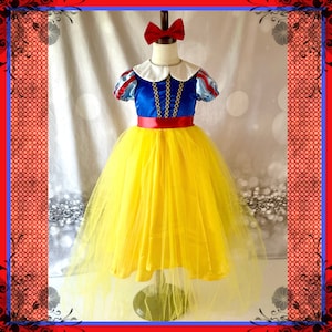 Snow White Dress, Snow White Tutu Costume, Birthday Party Dress, Ball Gowns, Girls Halloween Costumes, Princess Dresses