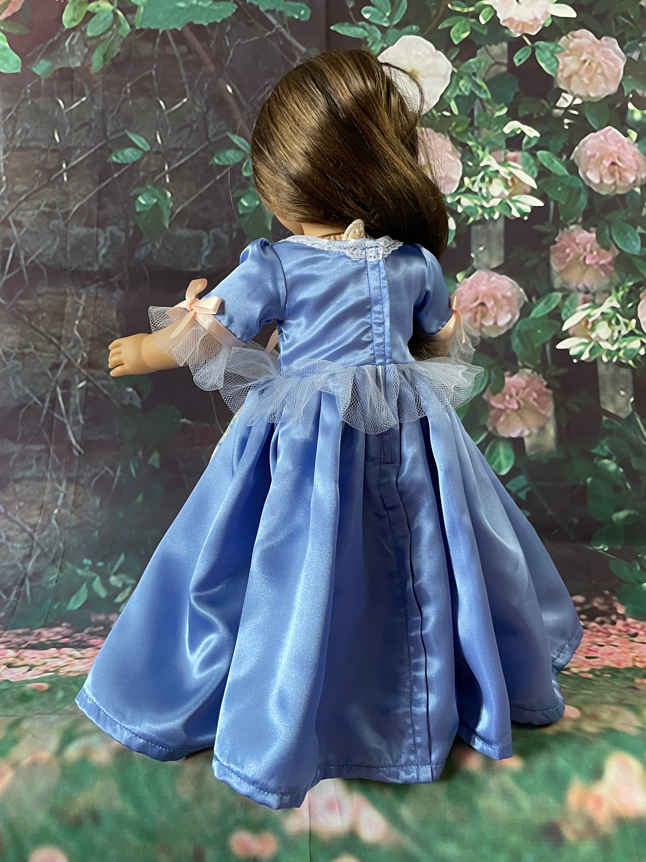 18 Inch Doll Colonial Formal Dress, Annalise Dress, Princess Doll