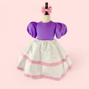 Daisy Duck baby dress, Daisy Duck baby costume, baby dress, Daisy Duck Twirly Soft Dress, Princess Dress, Daisy Duck Inspired Costume