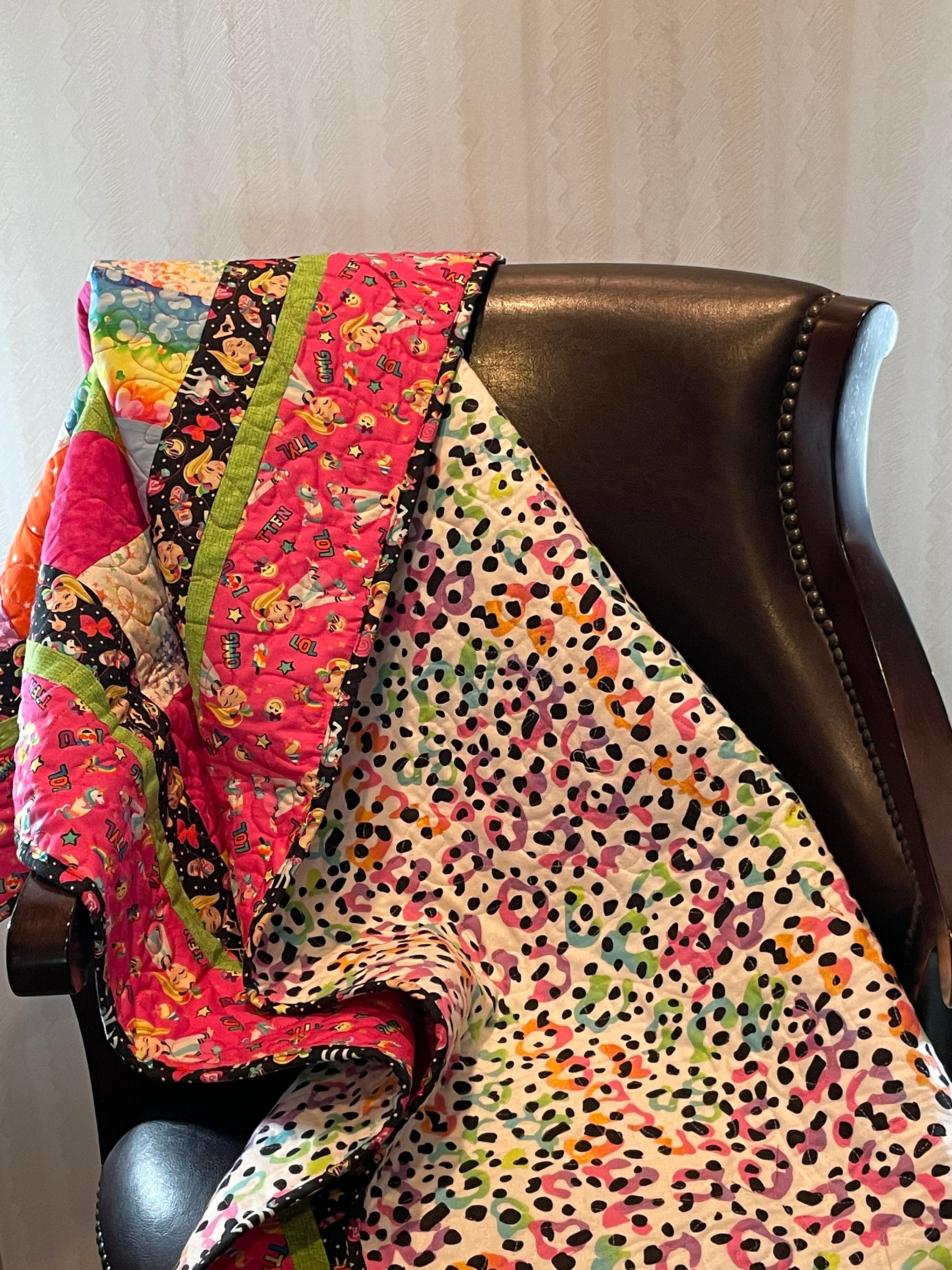 Jojo Quilt Toddler Quilts Girl's Quilts Baby Quilts Etsy