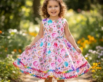 cupcake birthday dress Party Dress: Organic Cotton Twirl Susana Monaco String Asymmetrical dev-position-formal-outfits:number:4 Cupcake Theme 100% Cotton Color:French Blue Posey