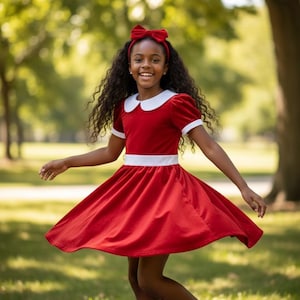 strapless open back dress Red Skater skirt – DUMEBI main image 0