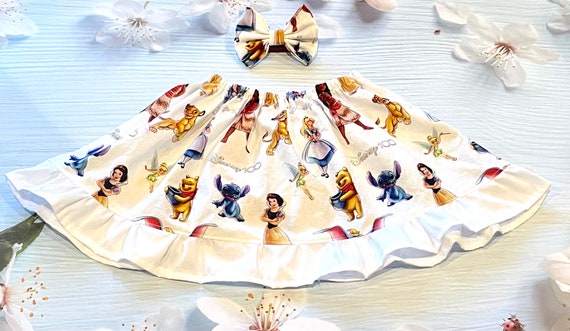 100th Anniversary Skirt Girls Characters Skirt 100th - Etsy