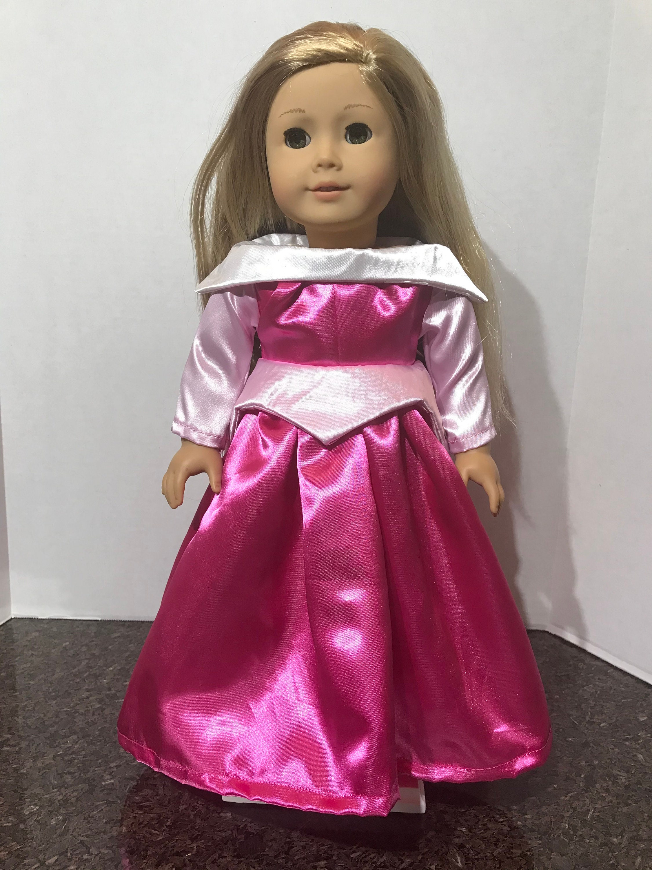 Aurora 18 inch doll dress/Disney princess doll dresses/18 Inch | Etsy
