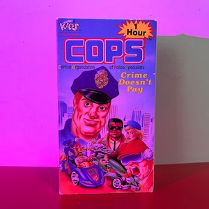 Vintage COPS VHS- Tested