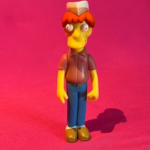 The Simpsons World of Springfield Squeeky Voiced Teen Interactive Figure 2002/2003 Playmates- Loose, Incomplete