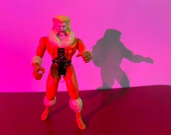 Vintage The Uncanny X-Men Sabretooth Action Figure 1992 Toy Biz- Incomplete
