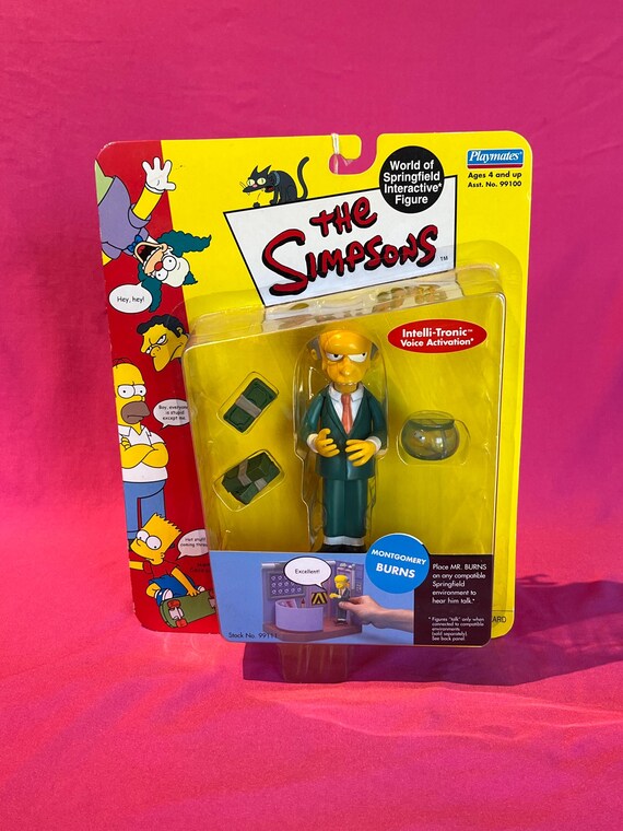Figurine vintage simpsons world of springfield Playmates 2000