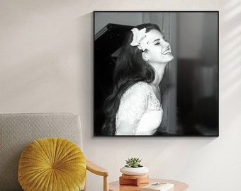 Lana Del Rey Canvas Etsy