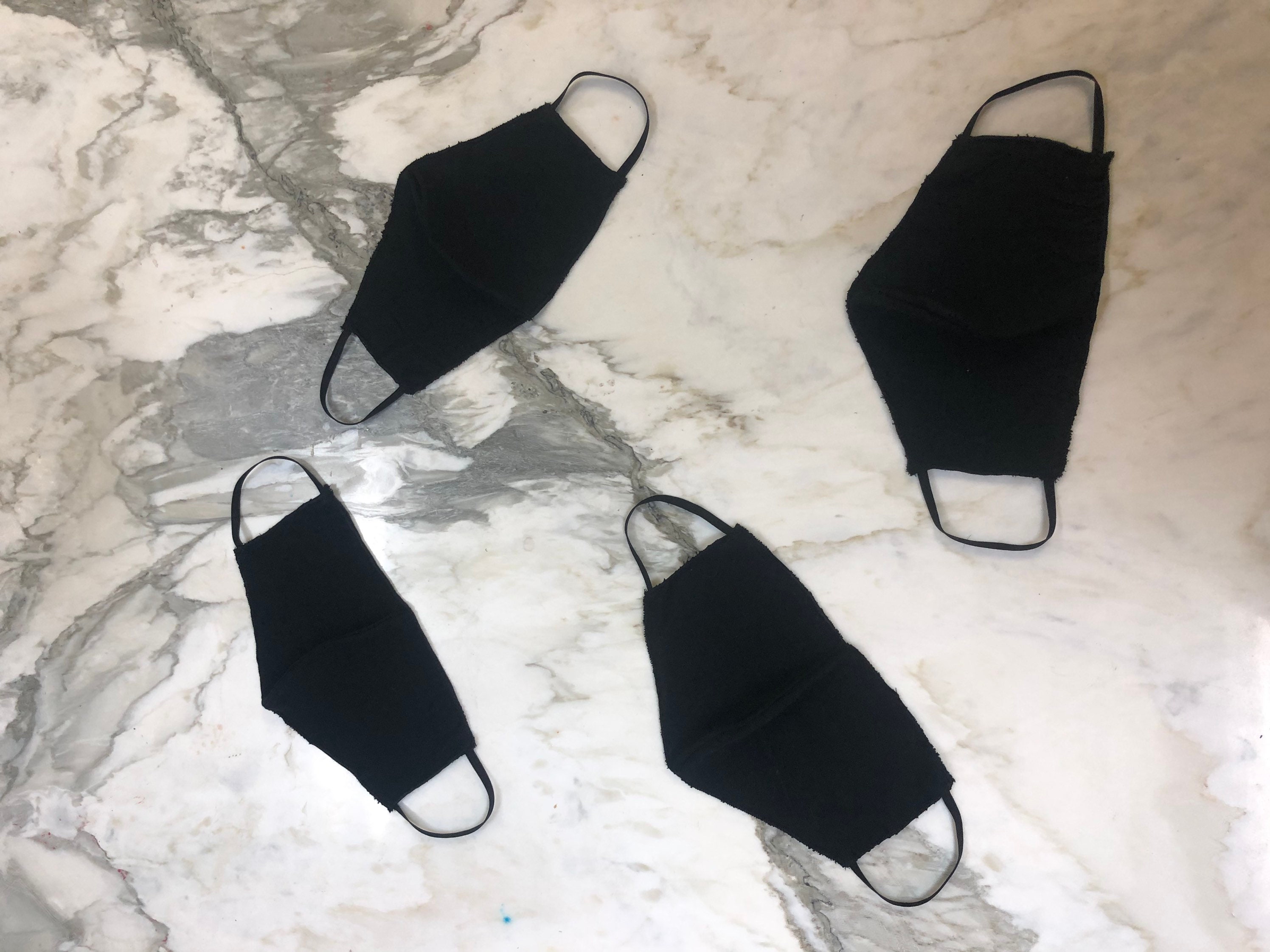 2PC // Cotton Rayon Face Mask Fits ALL //breathable// Etsy