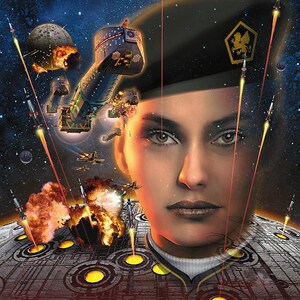 Signed and numbered art print of the cover art for &quot;War of Honor&quot;