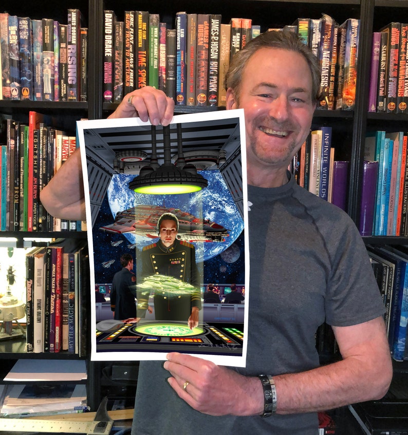 Signed and Numbered Art Print of Cover Art for honor Etsy