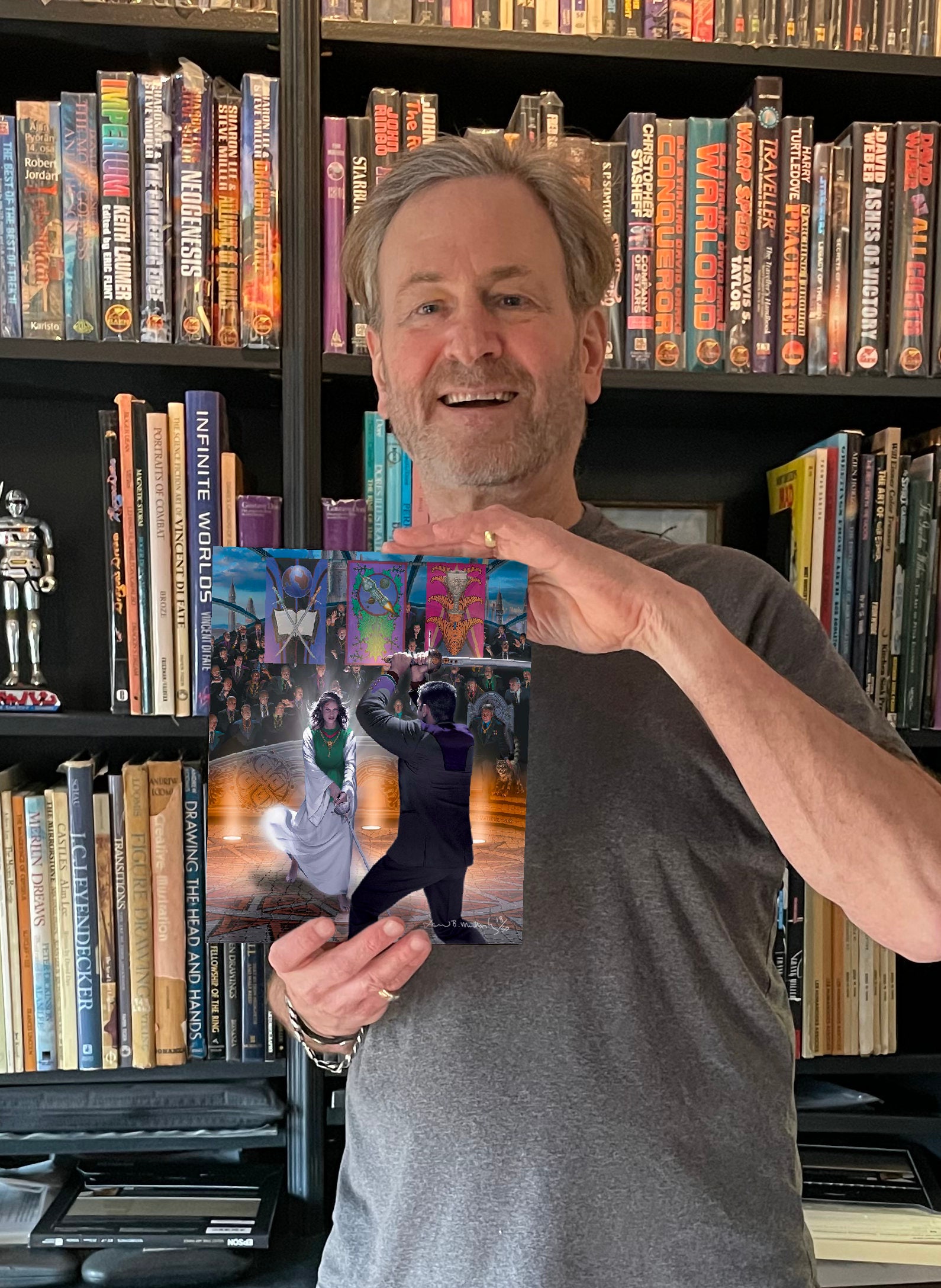 Signed and Numbered Art Print of Cover Art for 