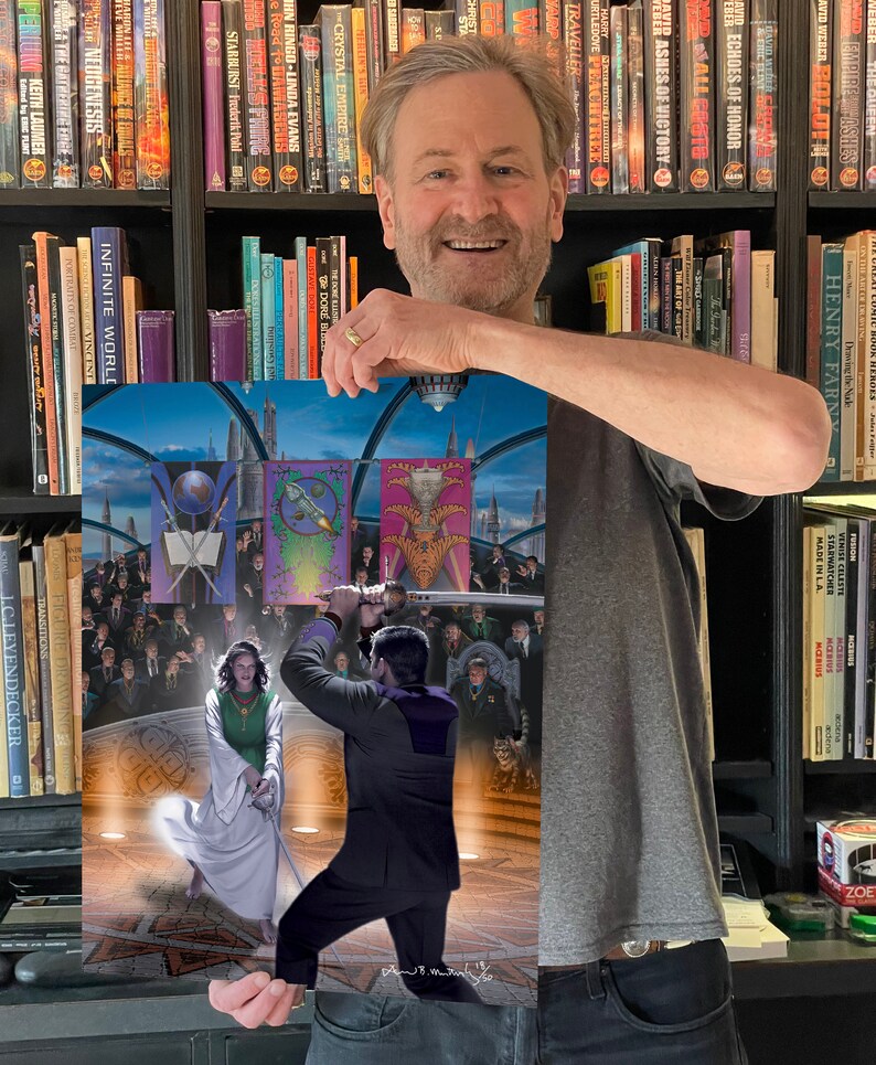 Signed and Numbered Art Print of Cover Art for 