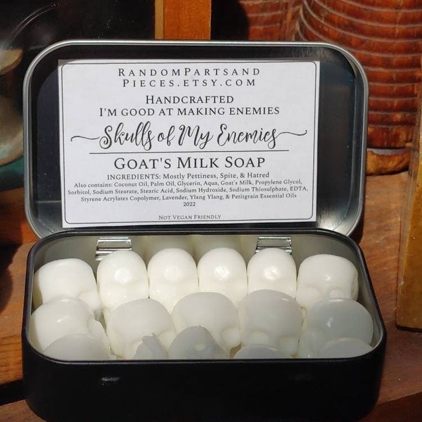 Skulls of My Enemies Soap Tin