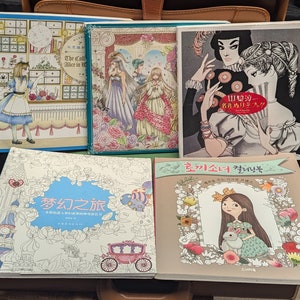 Your choice of rare hard to find coloring books