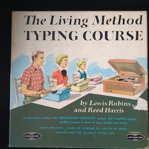 The Living Method TYPING COURSE on vinyl