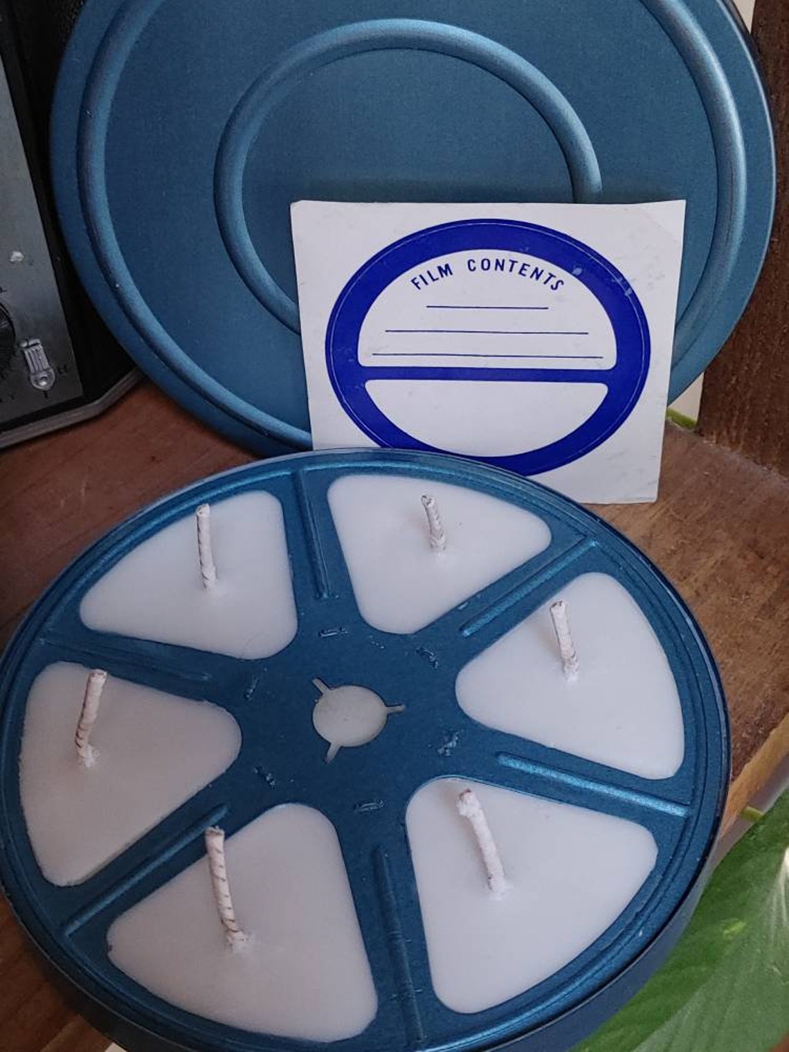 Smells like Old Hollywood 8mm Film Canister with Reel