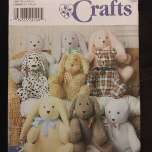 Simplicity Crafts 9524 Two Pattern Piece Animals approx. 14 35.5cm ...