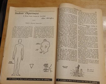 American Astrology Magazine September 1944 - Etsy