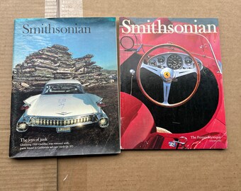 Lot de 2 Smithsonian Magazine - mars 1985, décembre 1997