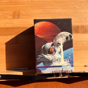 Space Shots Moon Mars - Edición especial de 36 cartas en caja Space Ventures (1991)