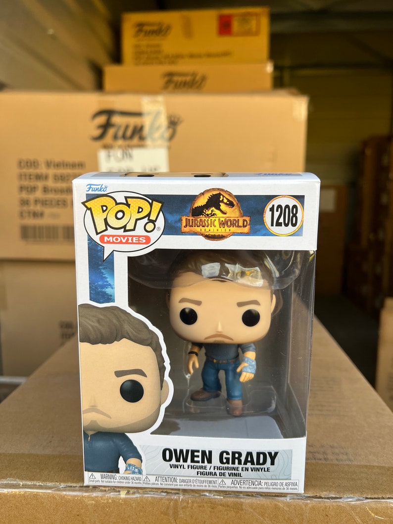 Jurassic World クリス・プラット 1208 サイン入りFunko Jurassic World クリス・プラット 1208 サイン入りFunko Funko