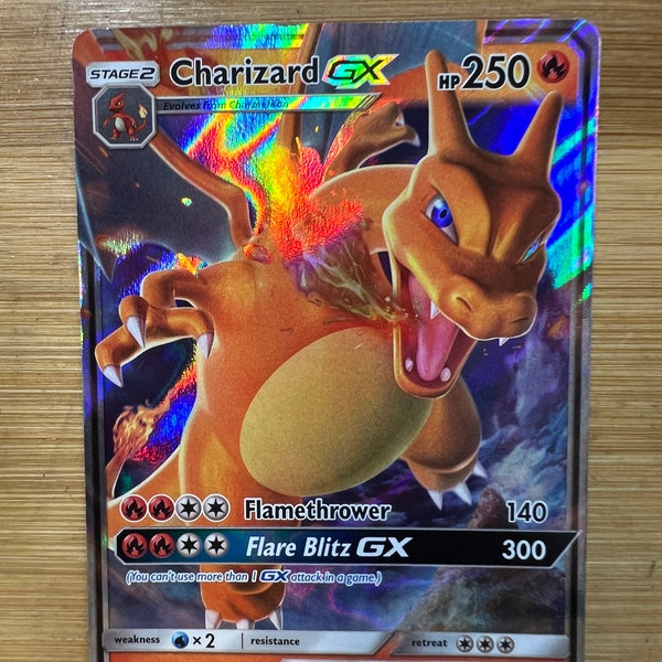 Pokemon TCG Charizard GX SM211 Black Star Promo Holo Hidden Fates