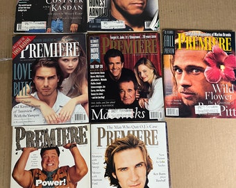 Lot de 7 magazines Premiere 1994