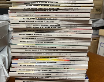 Assorted Lot of 34 Ellery Queen's Mystery Magazine 2010-2021