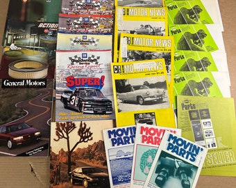 Kavel met 26 motornieuws, Movin' Parts, Action Time, Edge, Parts Mart Magazine
