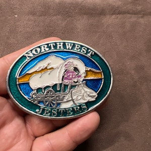 Vintage Northwest Jesters belt buckle