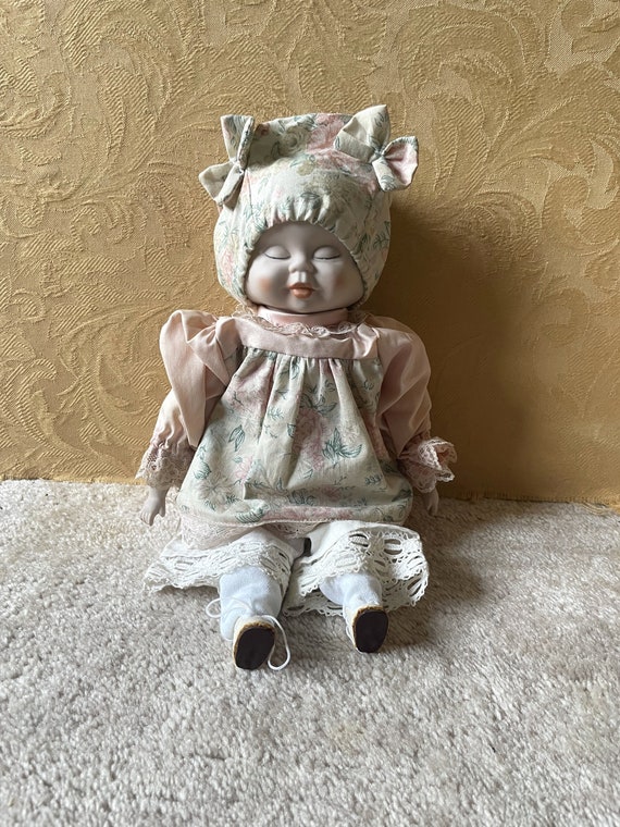 Antique Three Headed Doll Eve Porcelain 1900 Victorian Baby Bisque Babydoll Puppet Pop Three headed Vintage Childrens Toy Etsy UK