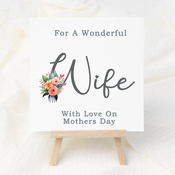 Card for Wife - Etsy