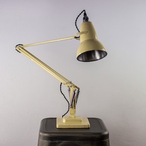 Vintage Herbert & Sons Anglepoise Lamp | Mid-century Modern Architect Desk Light | 50's Adjustable Table Lamps | Articulating Lighting
