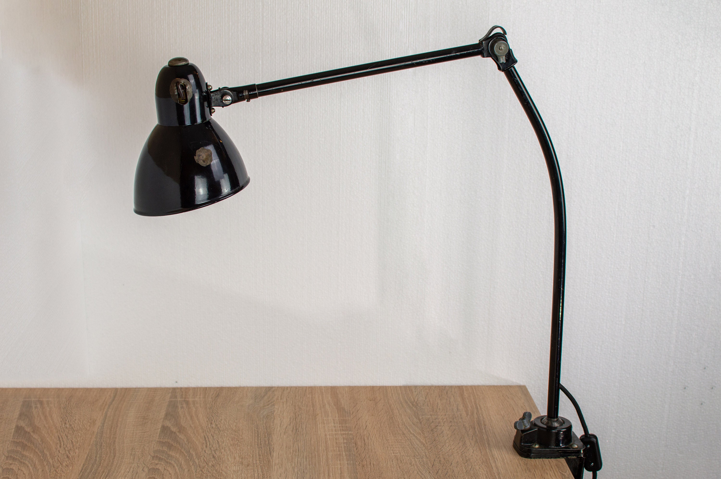 Vintage Office Desk Lamp 30's Industrial Lighting Etsy