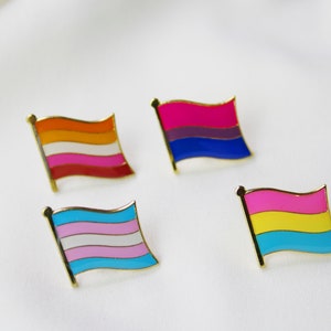 LGBTQIA+ Flag Pin | Transgender Pin | Feminism | Ally Pin | Progress Flag Pin| Lesbian | | Email Pin| Pride Flag Gay Pin | Queer Ally