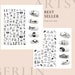 Artsy Nagel Sticker Design | Female Nail Art Line Babygirl  | Statement | Minimalistisch | Boss Bitch |  |Art Feminine BDSM Booty | 