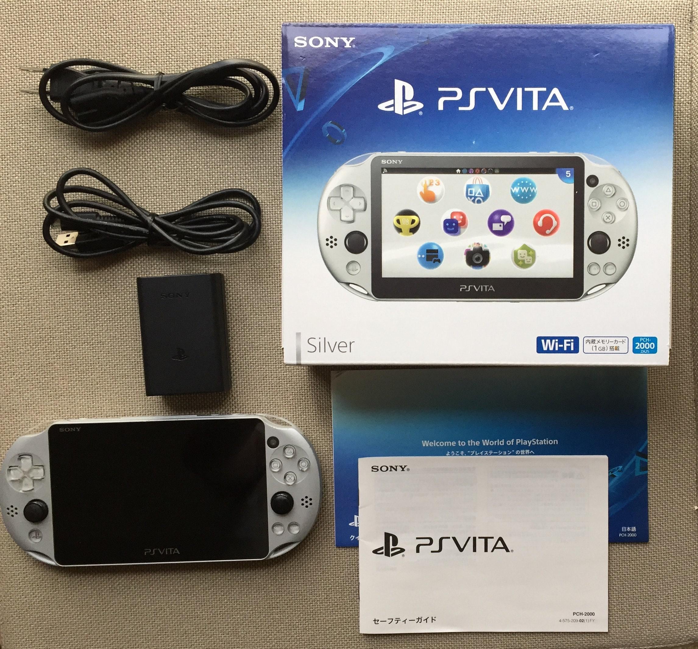 Sony Playstation Vita Psvita 2000 Console – Slim Model With