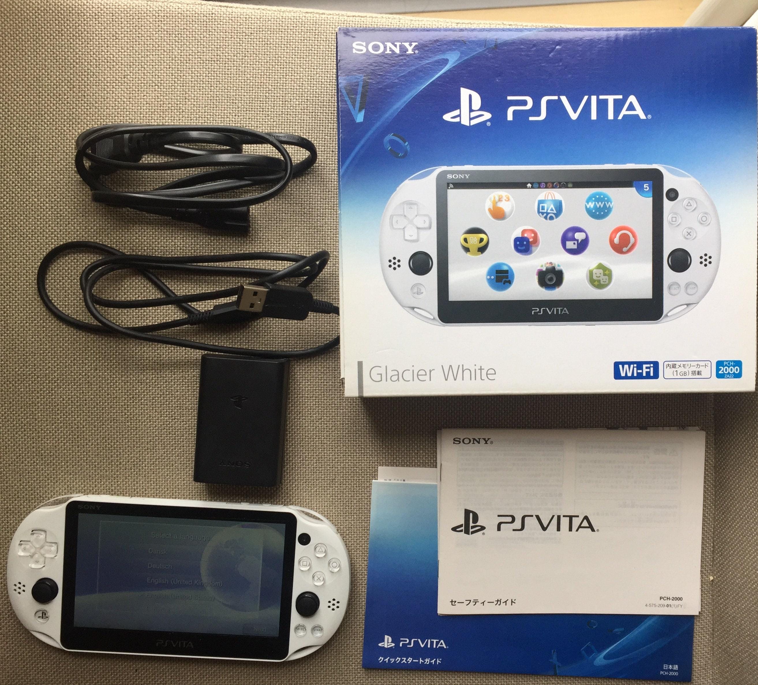 Sony Playstation Vita Psvita 2000 Console – Slim Model With