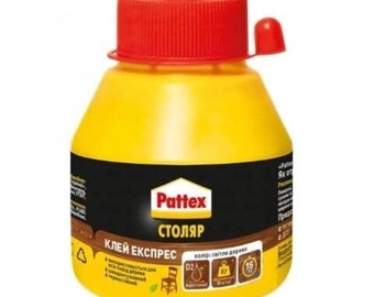 Glue for wood Joiner Carpentry PVA D2 Pattex 125 g