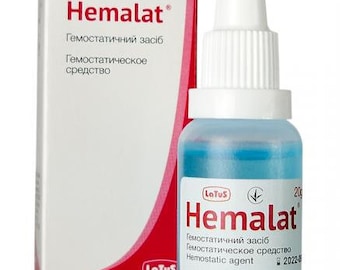 5 peças Hemalat Latus - agente hemostático, 20 ml (100 ml)