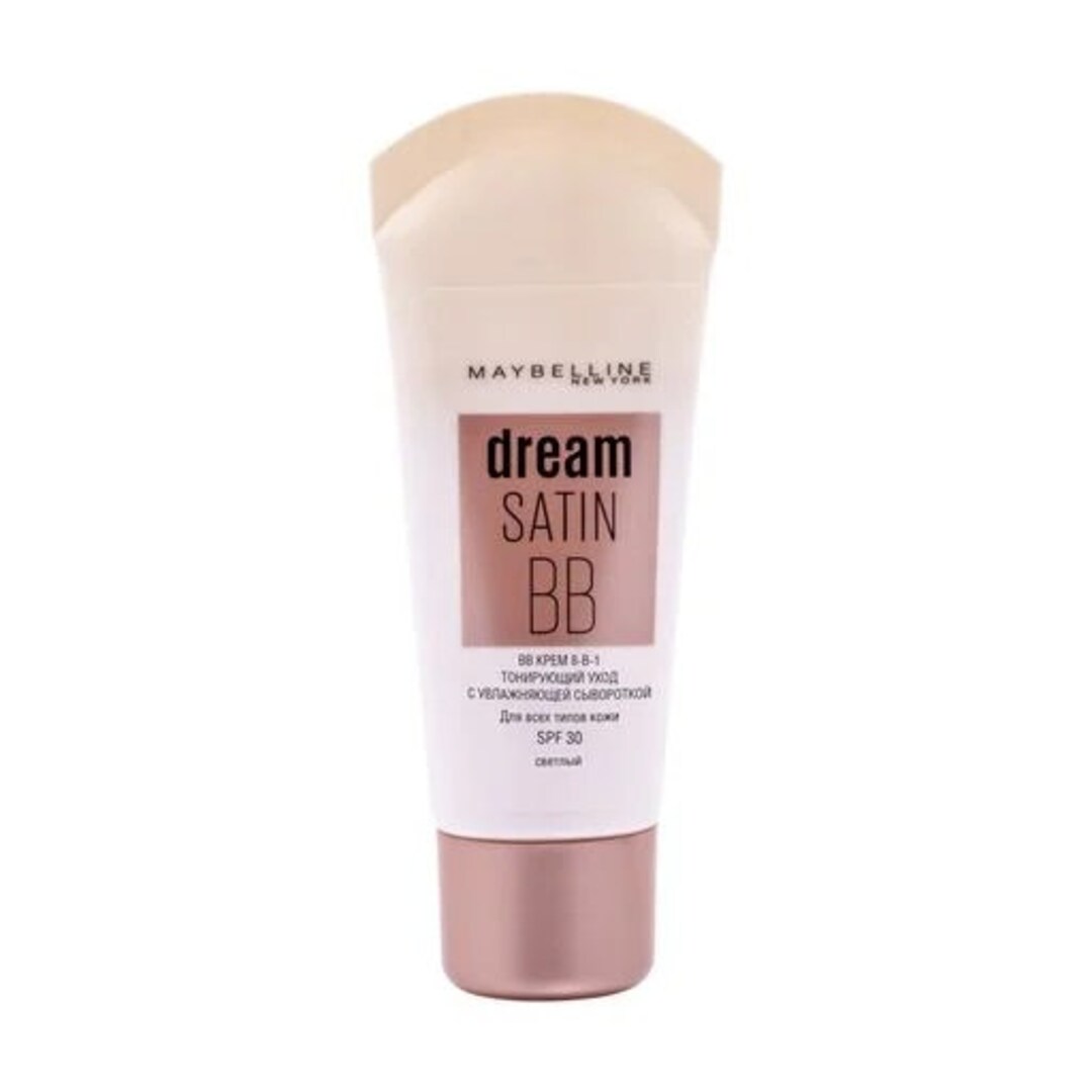 Maybelline New York Dream Satin BB Cream 8 in 1 With Moisturizing Serum ...